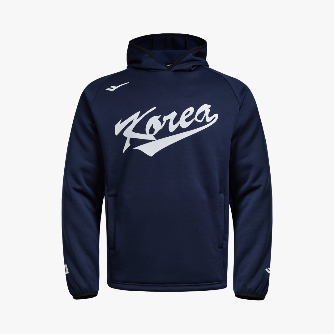 야구대표팀 어센틱 후드 티셔츠