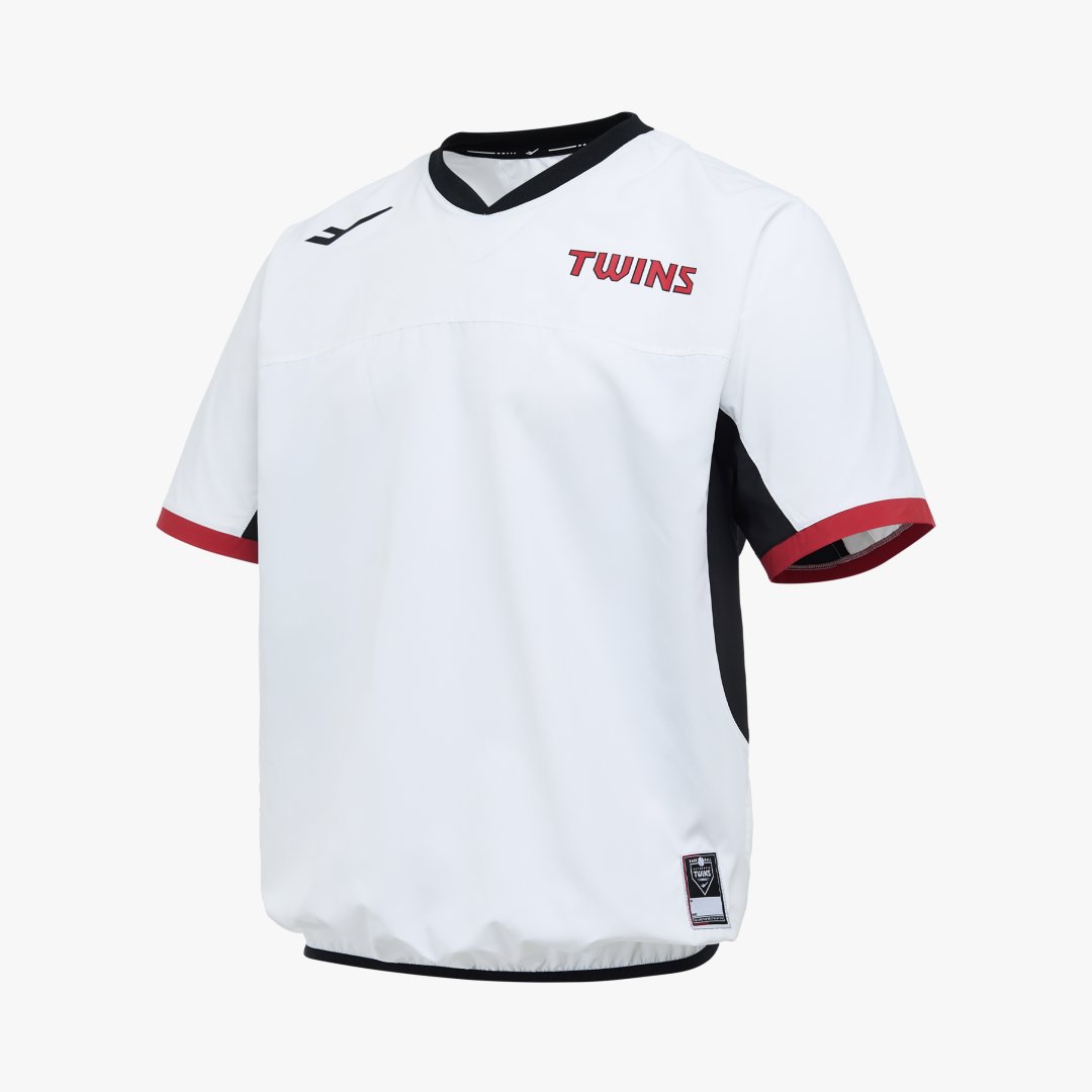 2025 LG트윈스 어센틱 반팔 V넥 바람막이