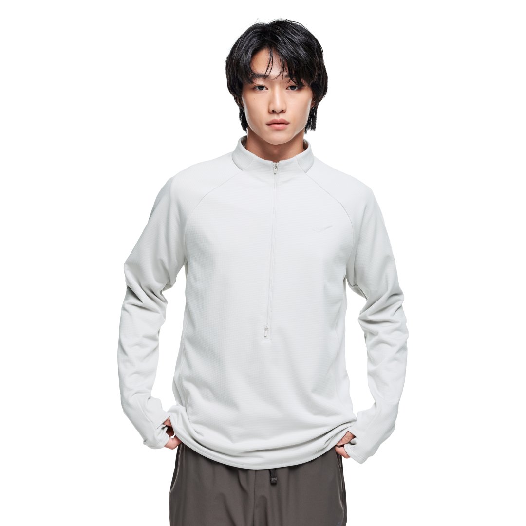러닝 남성 하프 집업 티셔츠