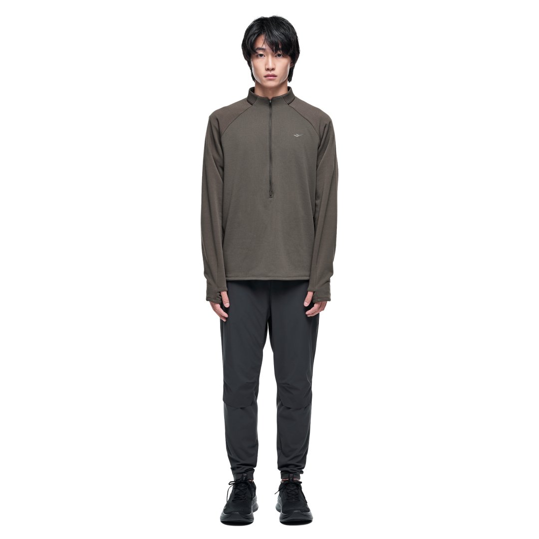 러닝 남성 하프 집업 티셔츠