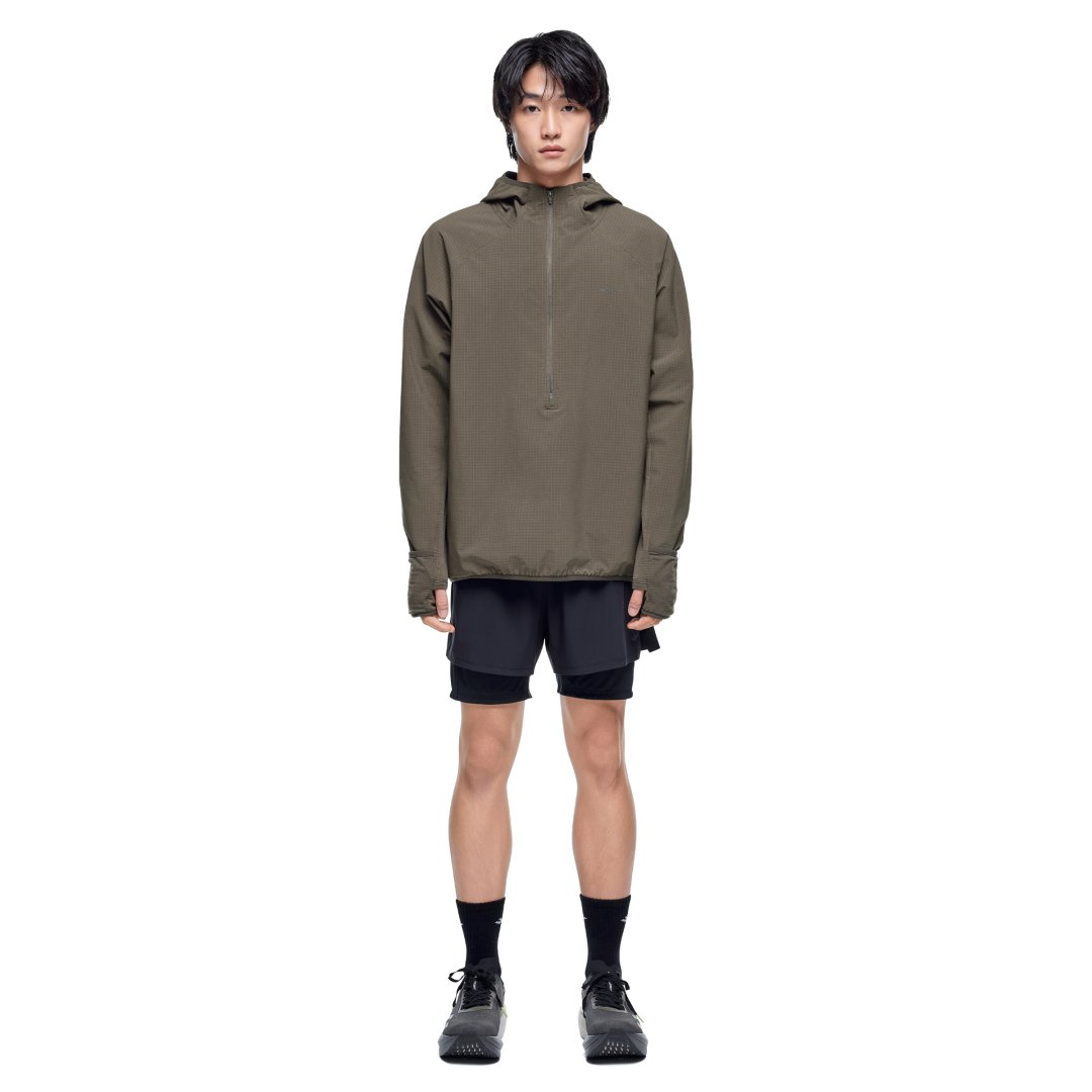 러닝 폴라텍 후디