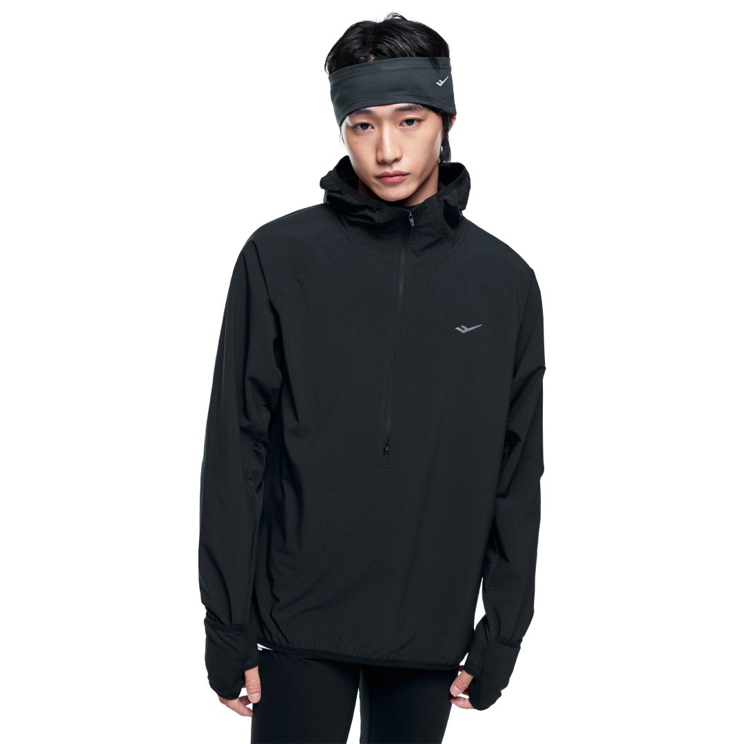 러닝 폴라텍 후디