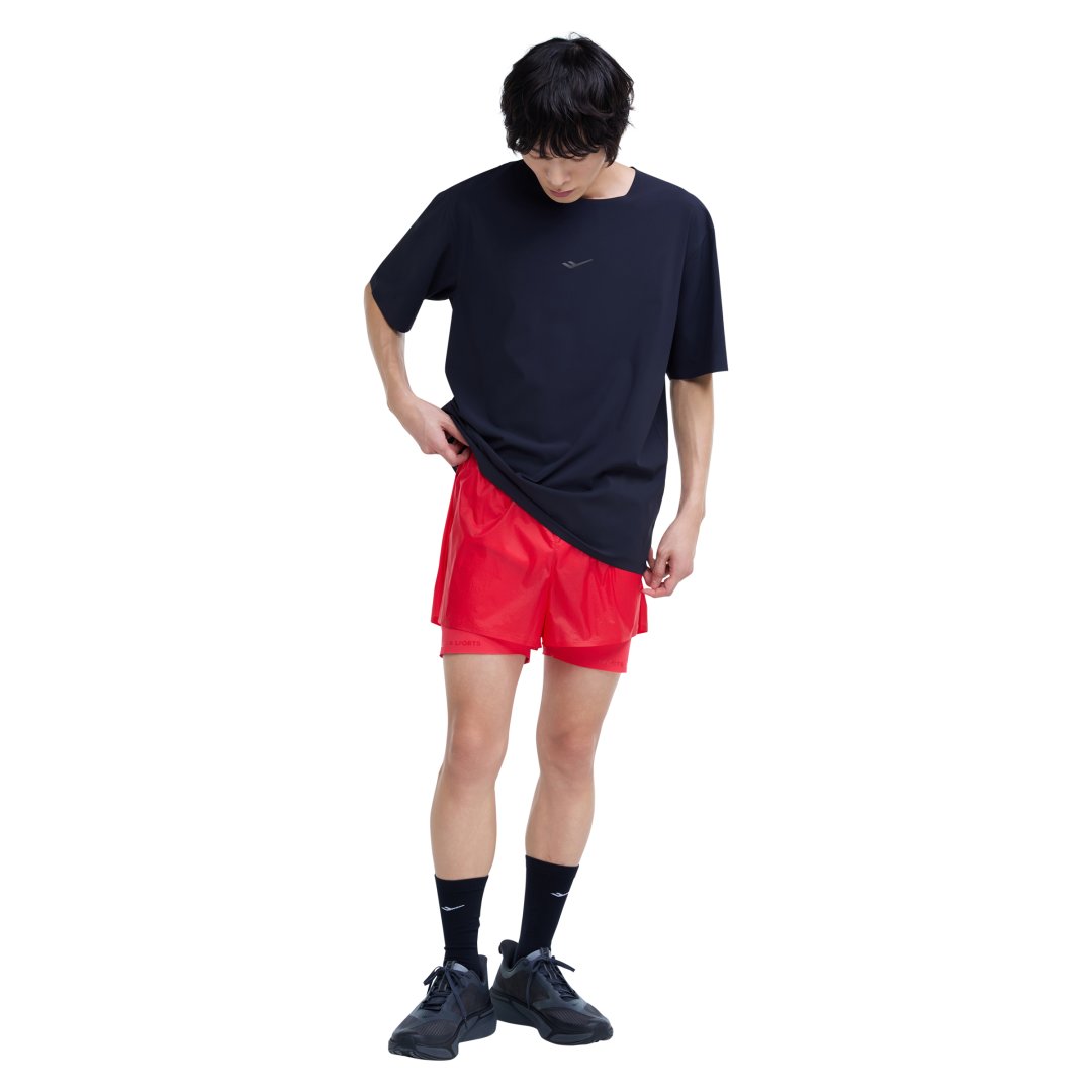 남성 투인원 레이싱 3부 반바지