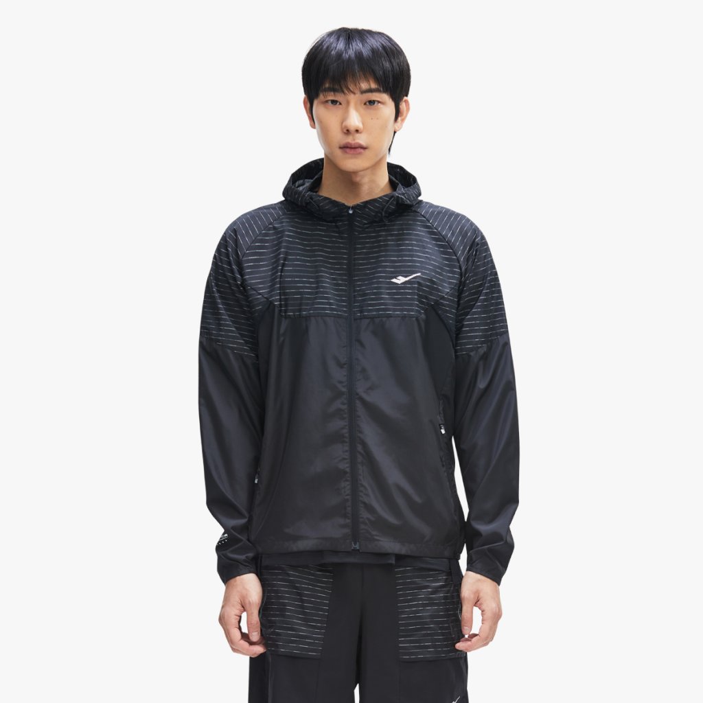 PRO-SPECS 후디드 리플렉티브 러닝 자켓 PR3MJ24S113 | 프로스펙스 공식 온라인 스토어