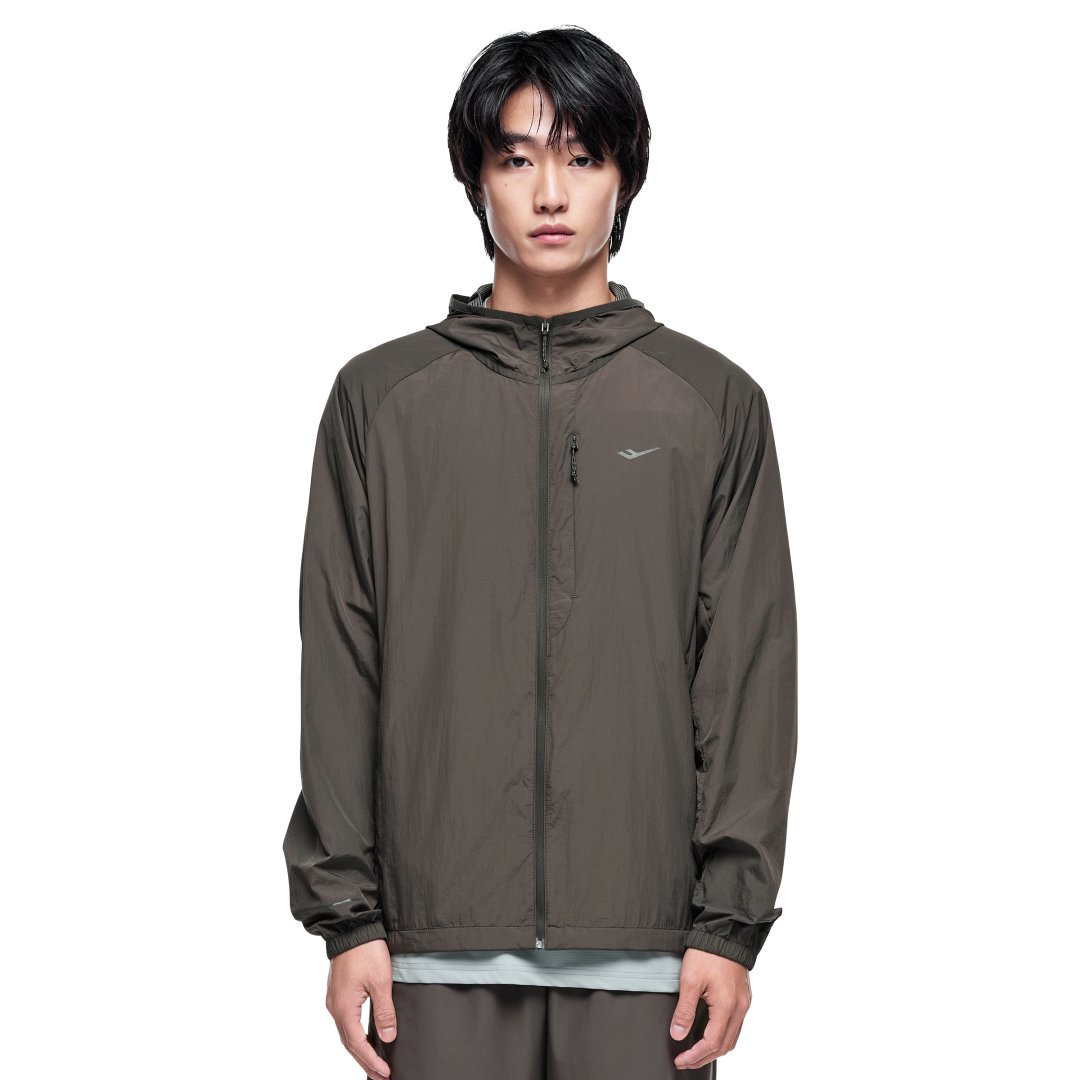 러닝 남성 우븐 자켓