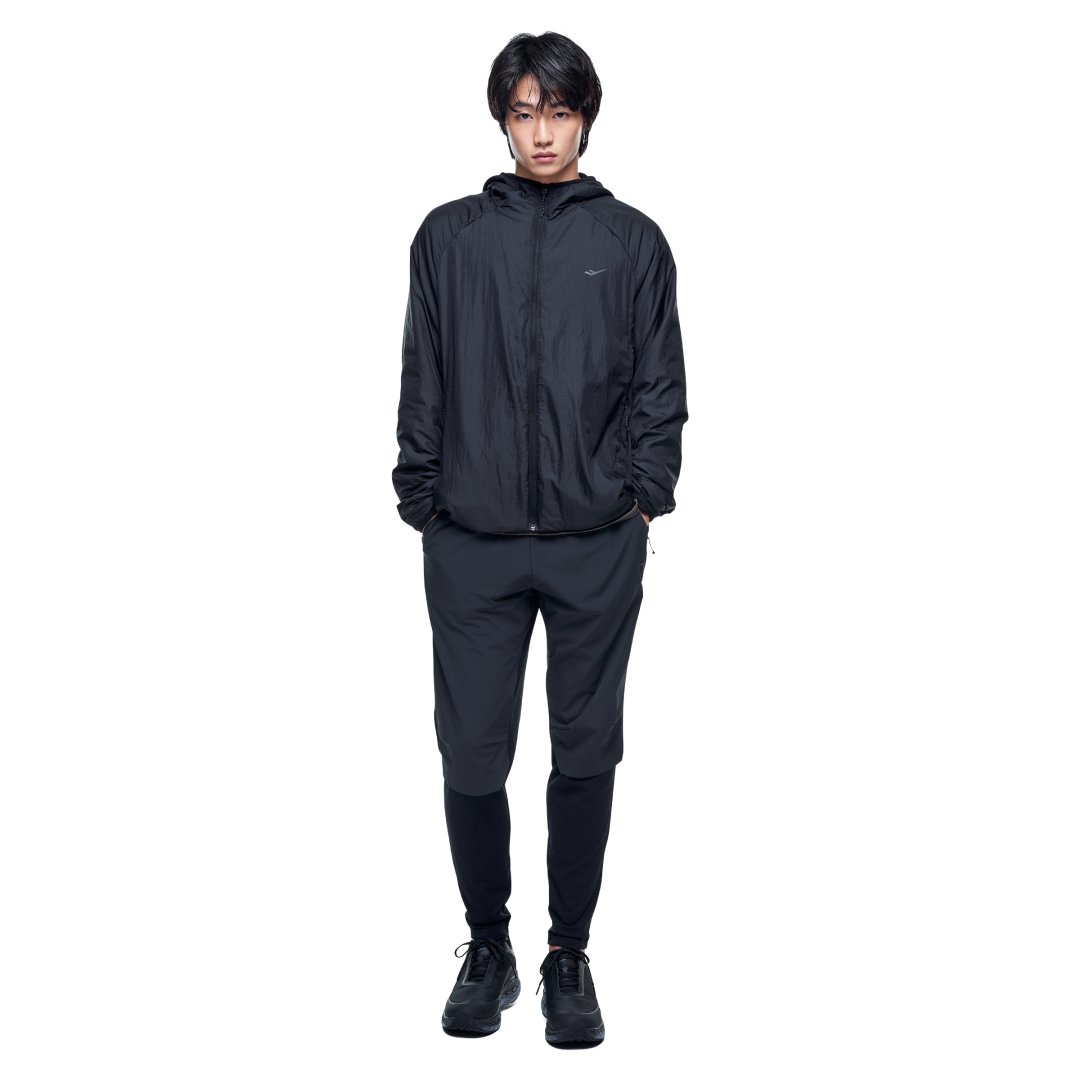 러닝 남성 우븐 기모 팬츠