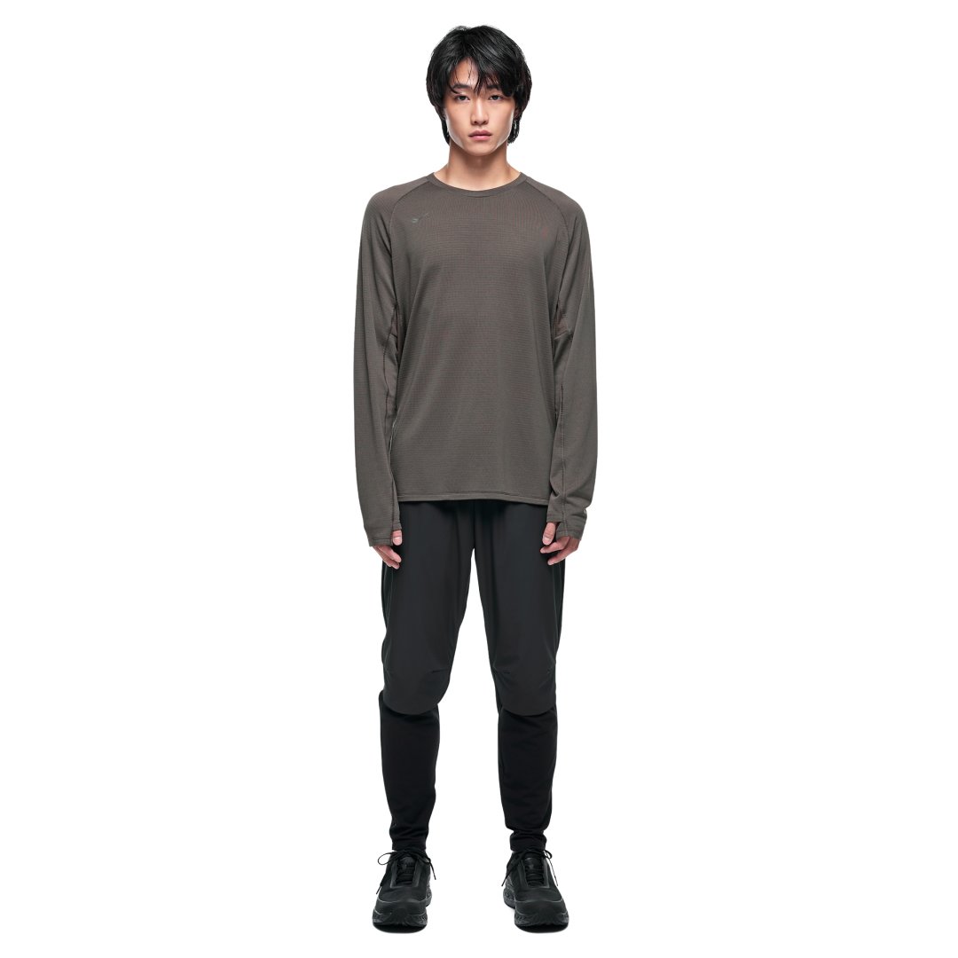 러닝 남성 폴라텍 긴팔 티셔츠