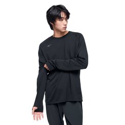 러닝 남성 폴라텍 긴팔 티셔츠