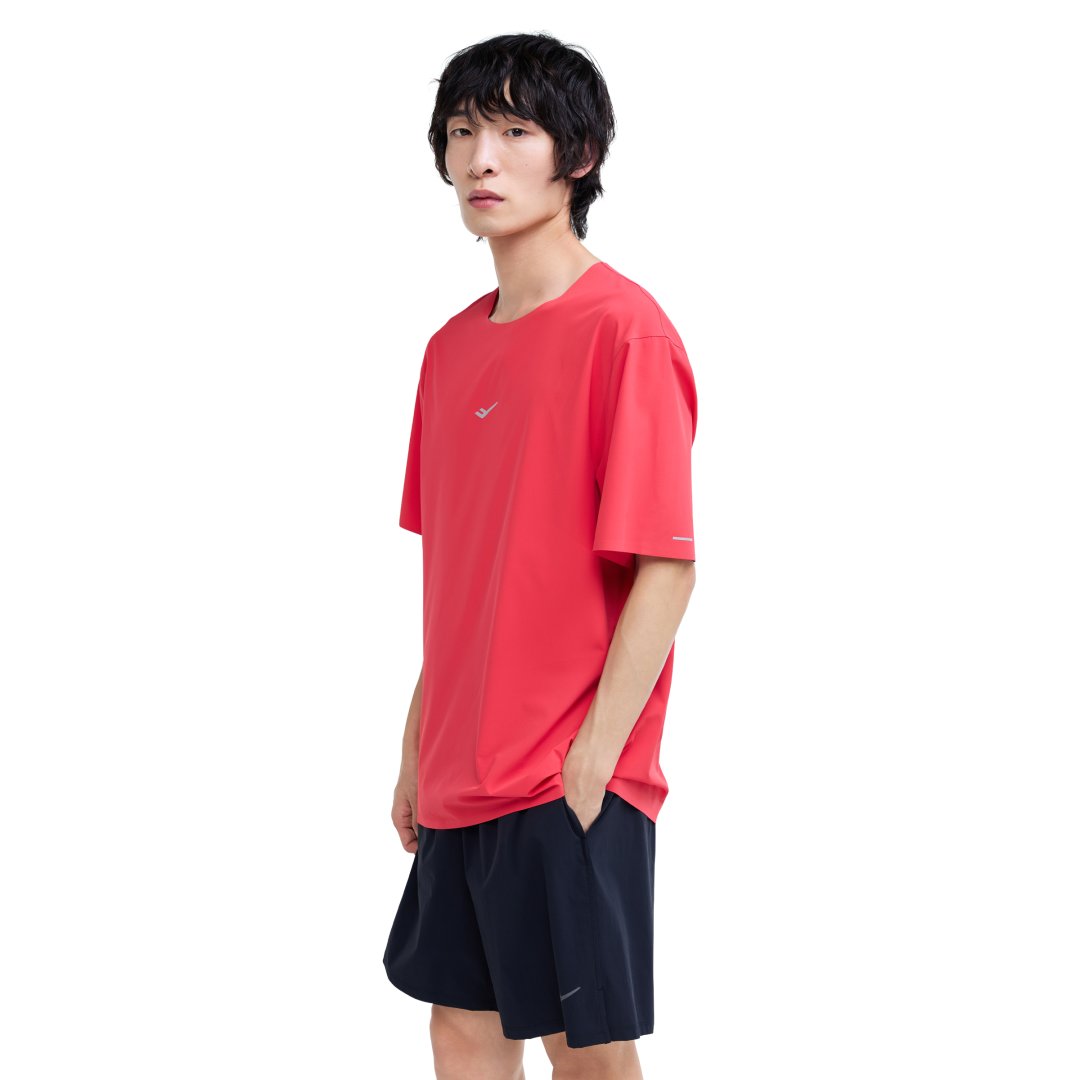 남성 울트라라이트 레이저컷 반팔티셔츠