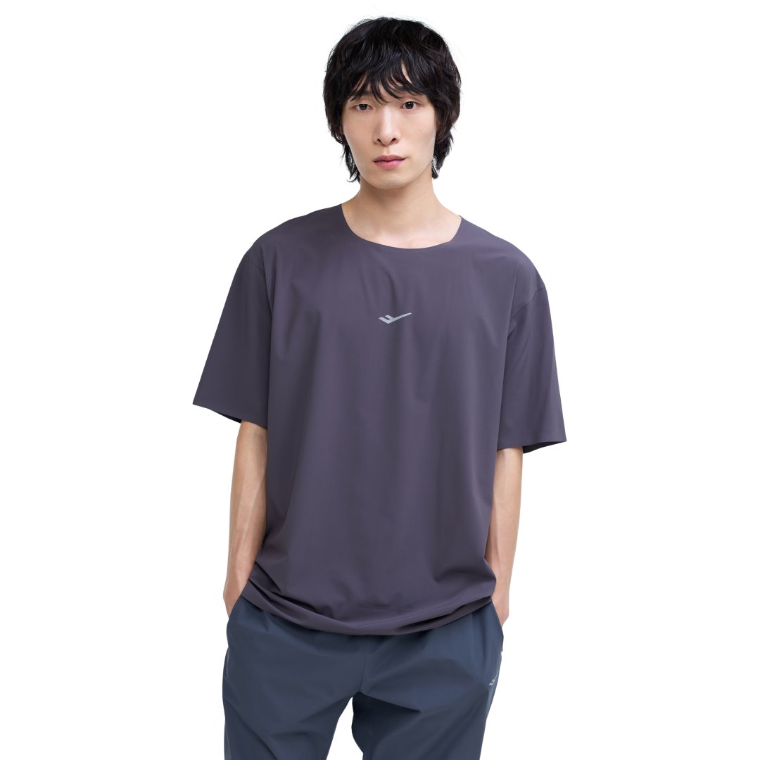 남성 울트라라이트 레이저컷 반팔티셔츠