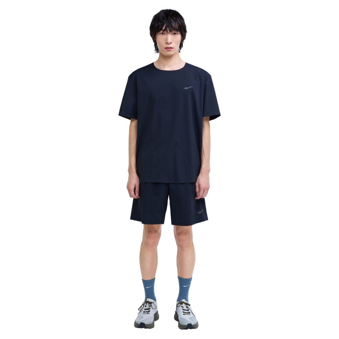 남성 심리스 벤트홀 반팔티셔츠