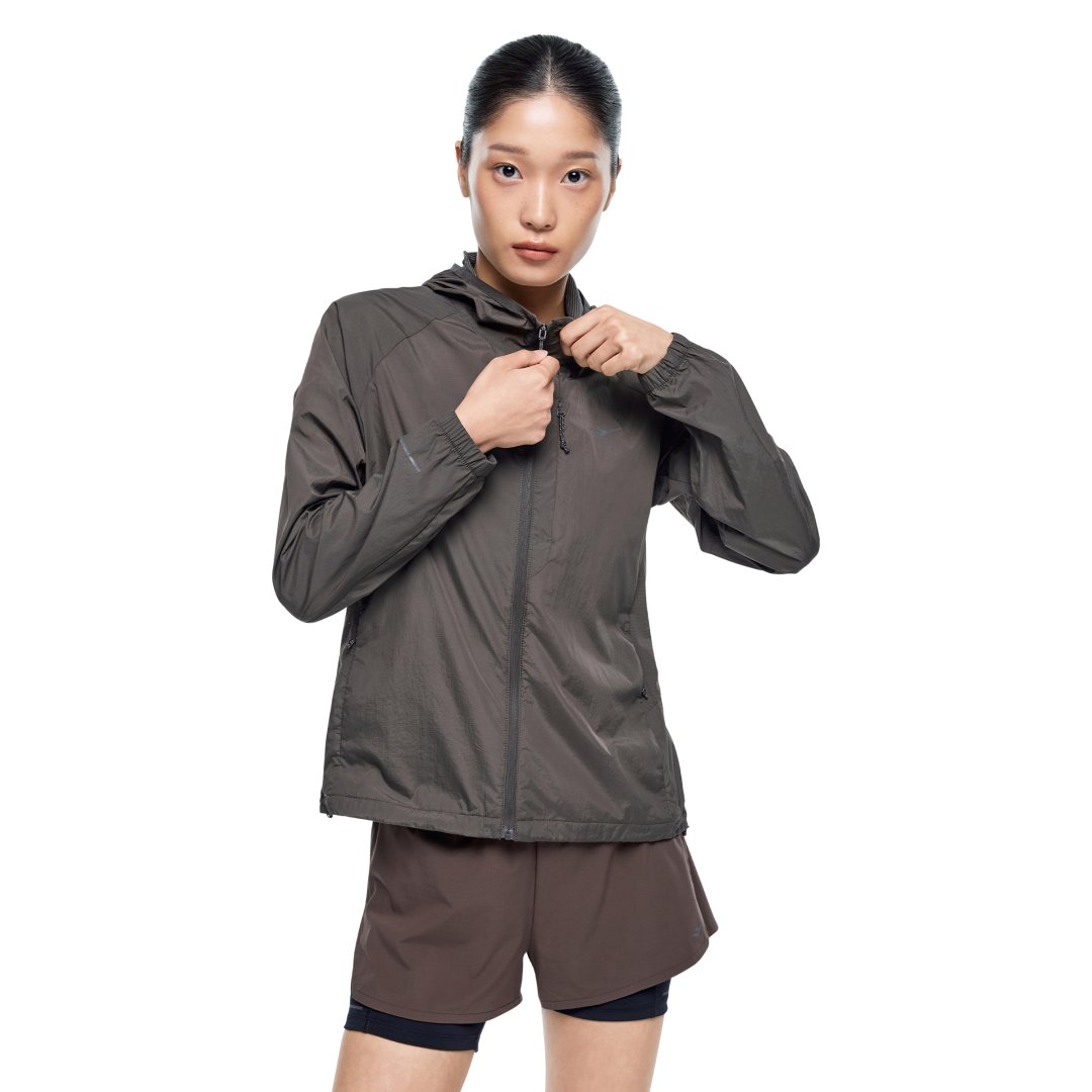 러닝 여성 우븐 자켓