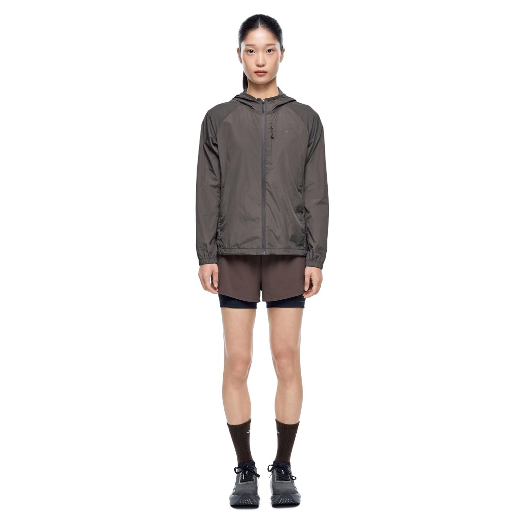 러닝 여성 우븐 자켓