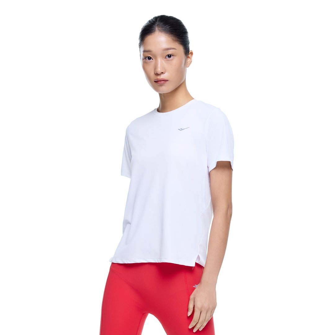 러닝 여성 베이직 반팔 티셔츠