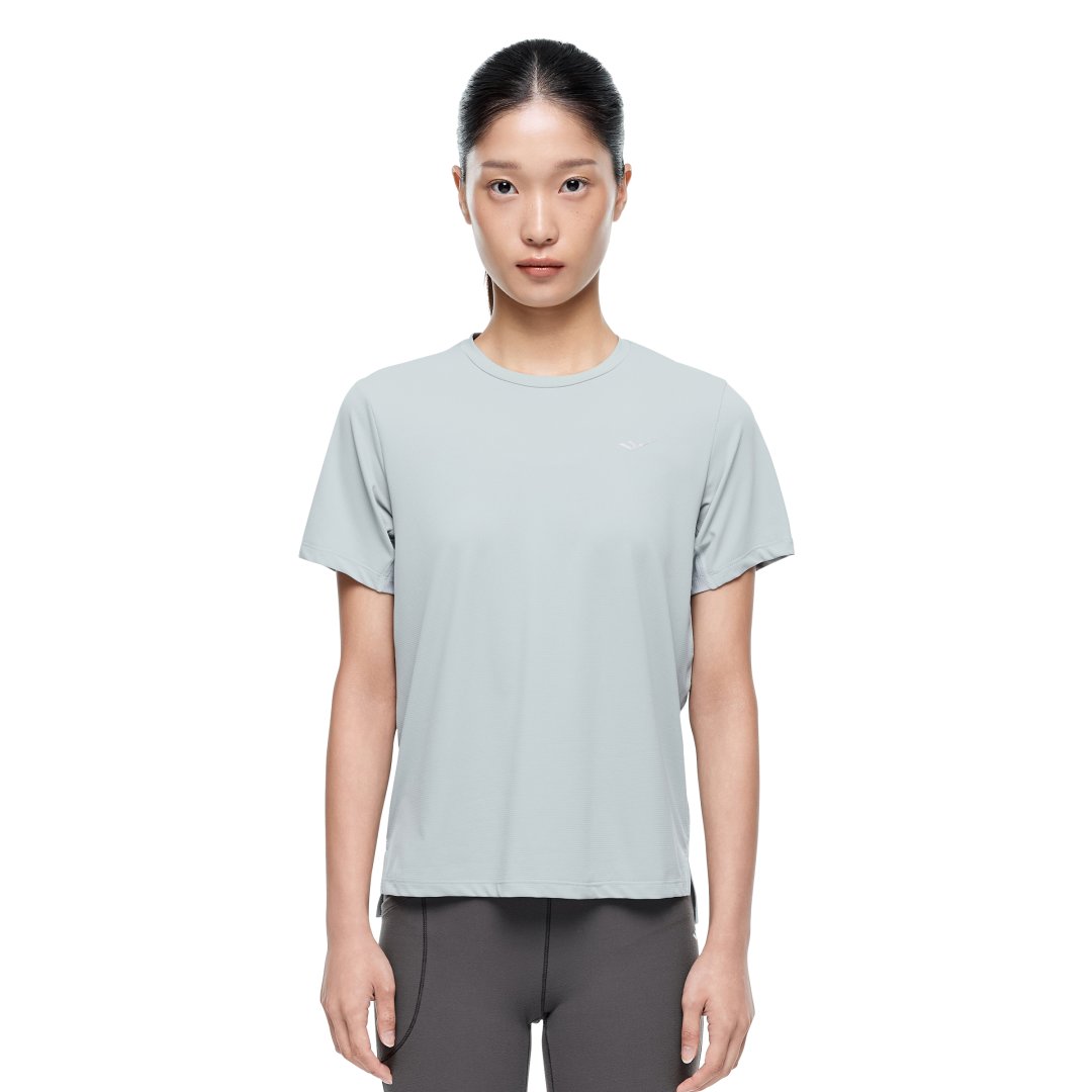 러닝 여성 베이직 반팔 티셔츠