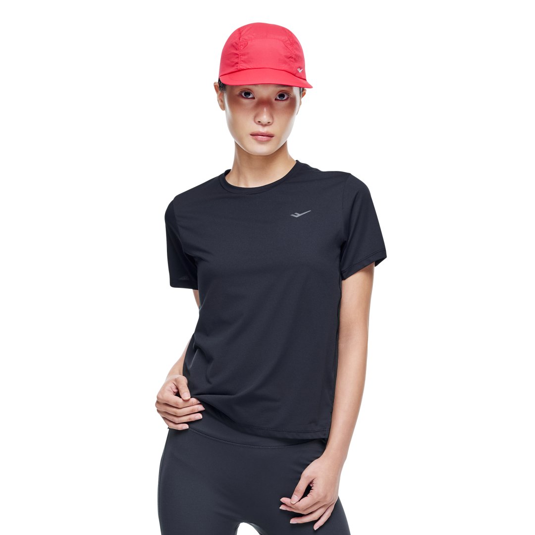 러닝 여성 베이직 반팔 티셔츠