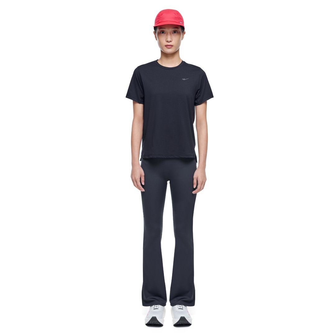 러닝 여성 베이직 반팔 티셔츠