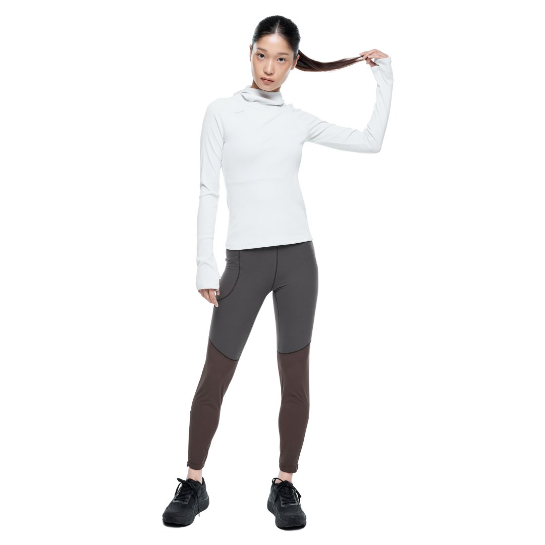 러닝 여성 우븐 하이브리드 레깅스