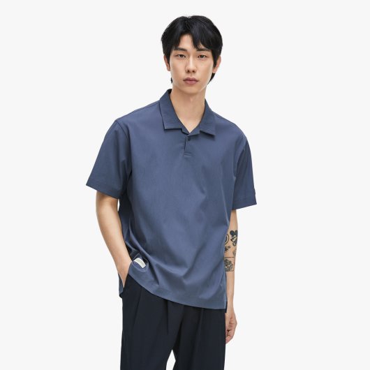 크링클 폴로 티셔츠