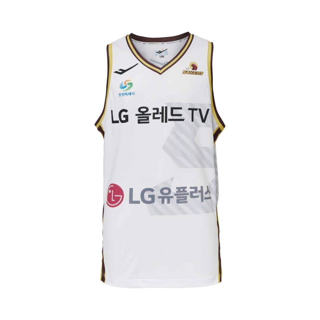 23~24 LG세이커스 유니폼 상의 (원정)