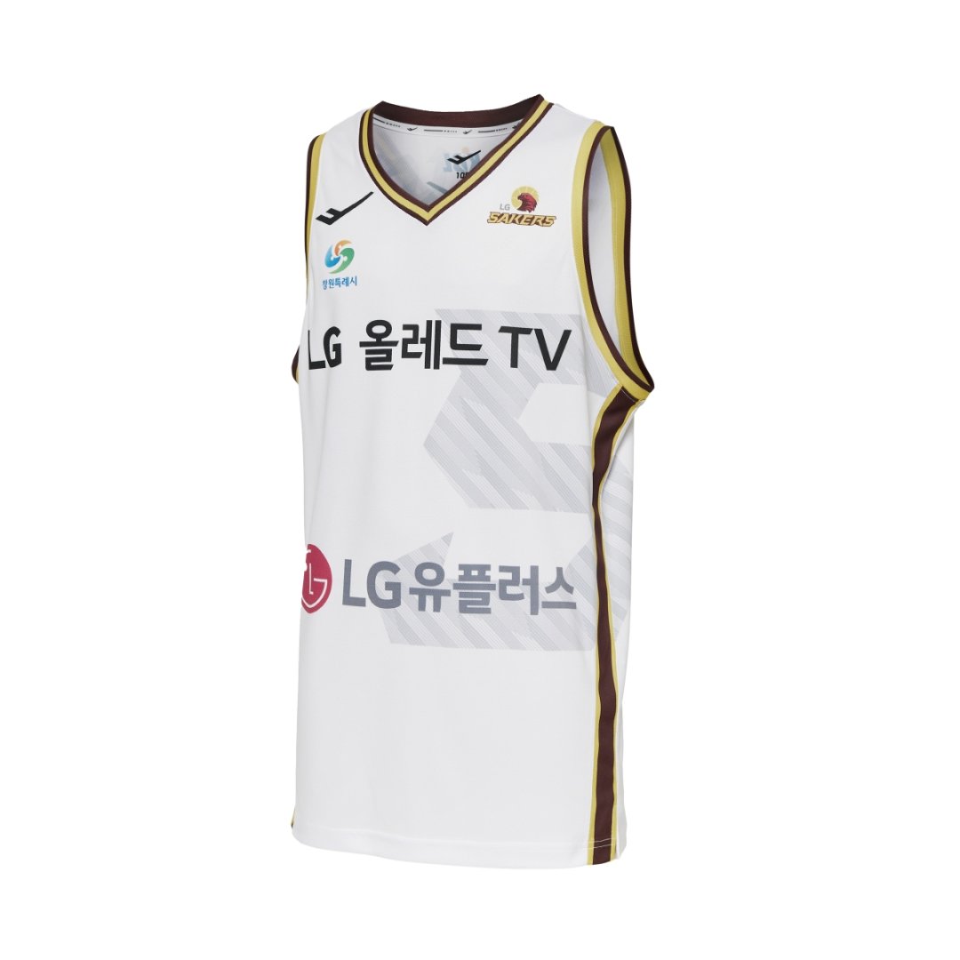 23~24 LG세이커스 유니폼 상의 (원정)