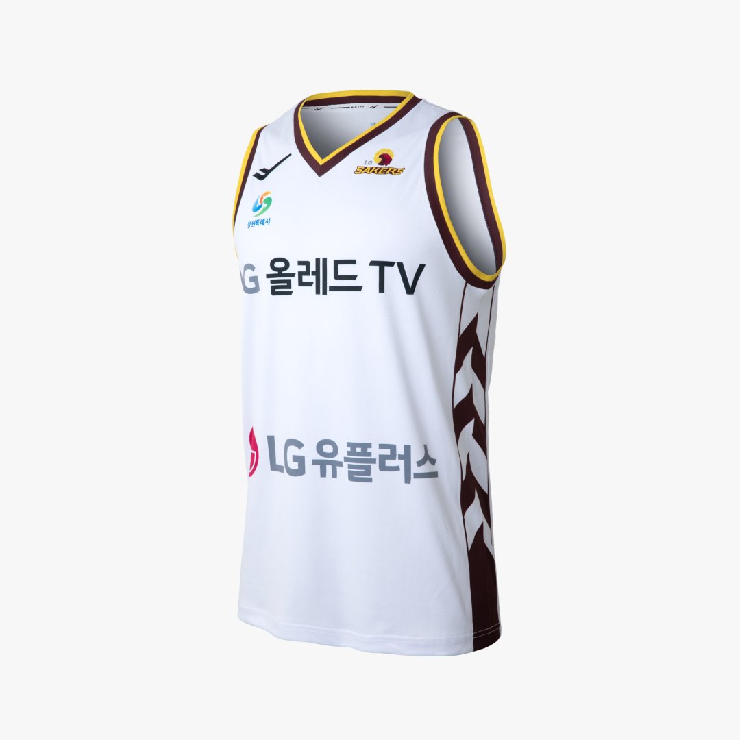 24-25 LG 세이커스 유니폼 상의 (원정)