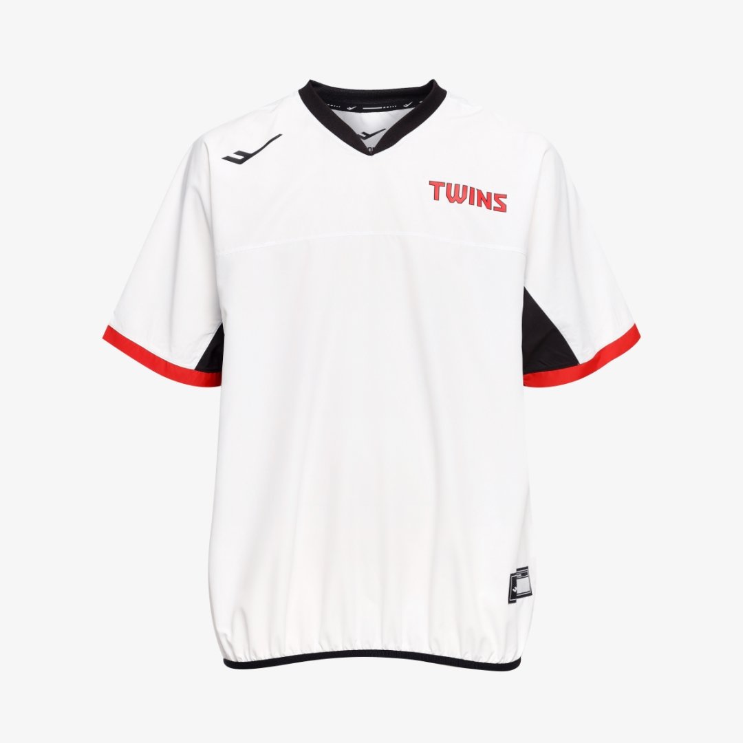 2024 LG트윈스 어센틱 반팔 바람막이 V넥