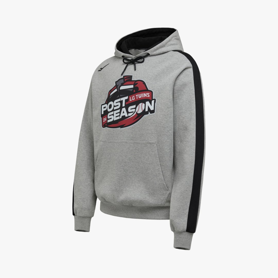 2024 LG트윈스 포스트시즌 어센틱 후드 티셔츠
