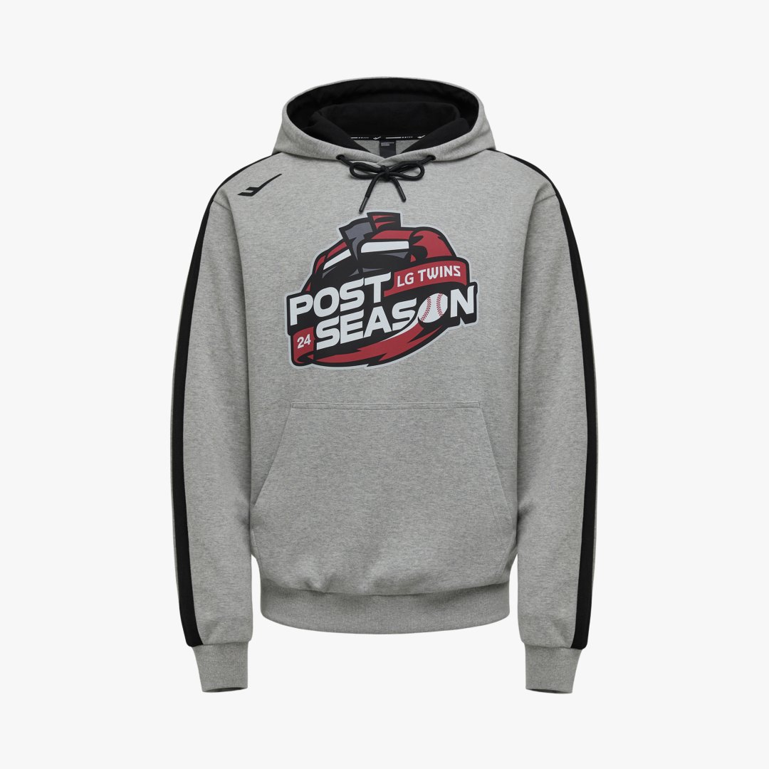 2024 LG트윈스 포스트시즌 어센틱 후드 티셔츠