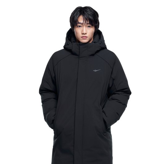 우븐 벤치 다운 자켓