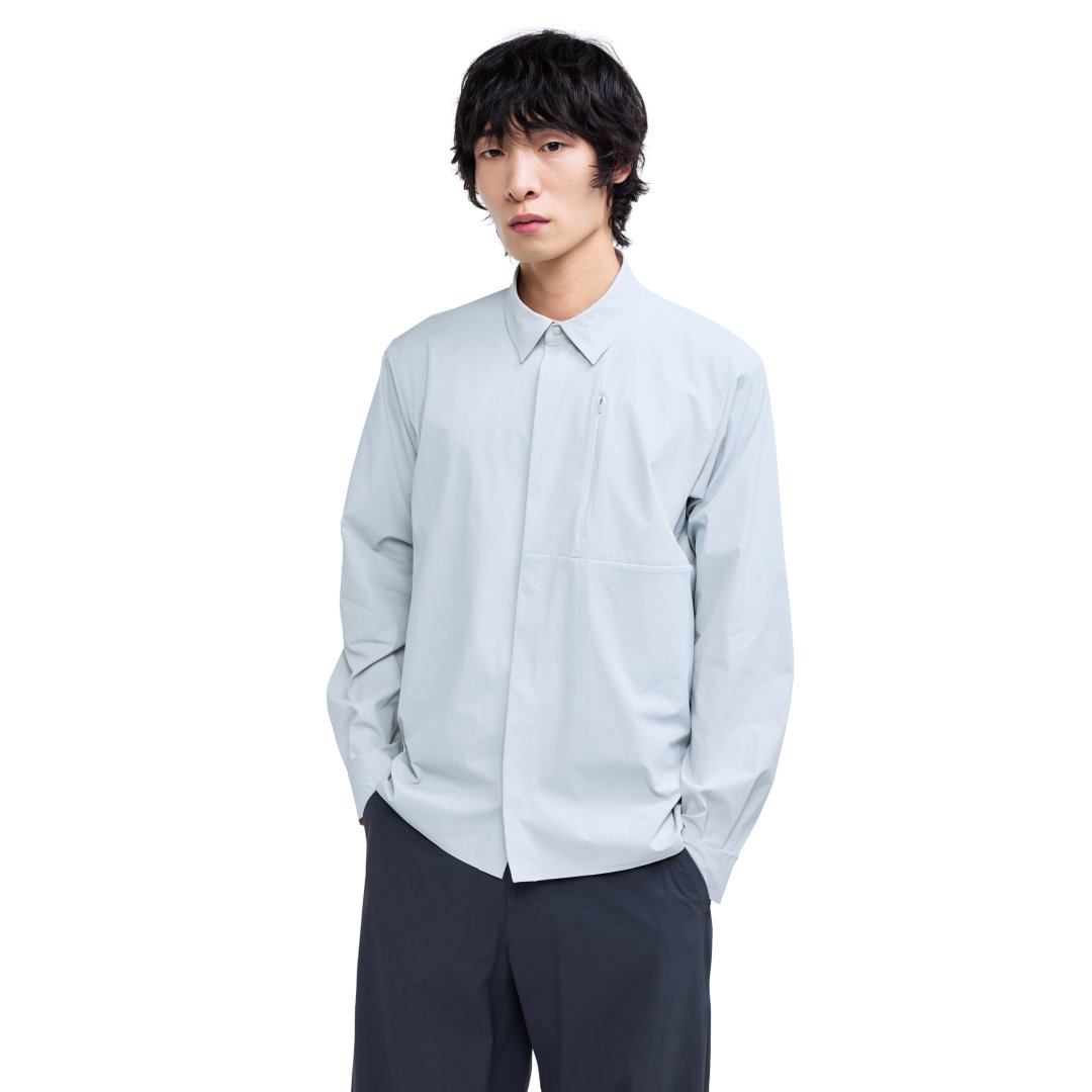 유니 테크 테일러드 오버셔츠