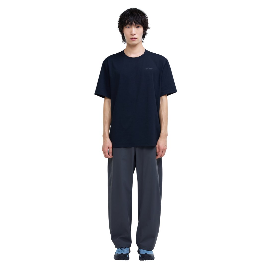 유니 베이직 반팔 로고티셔츠