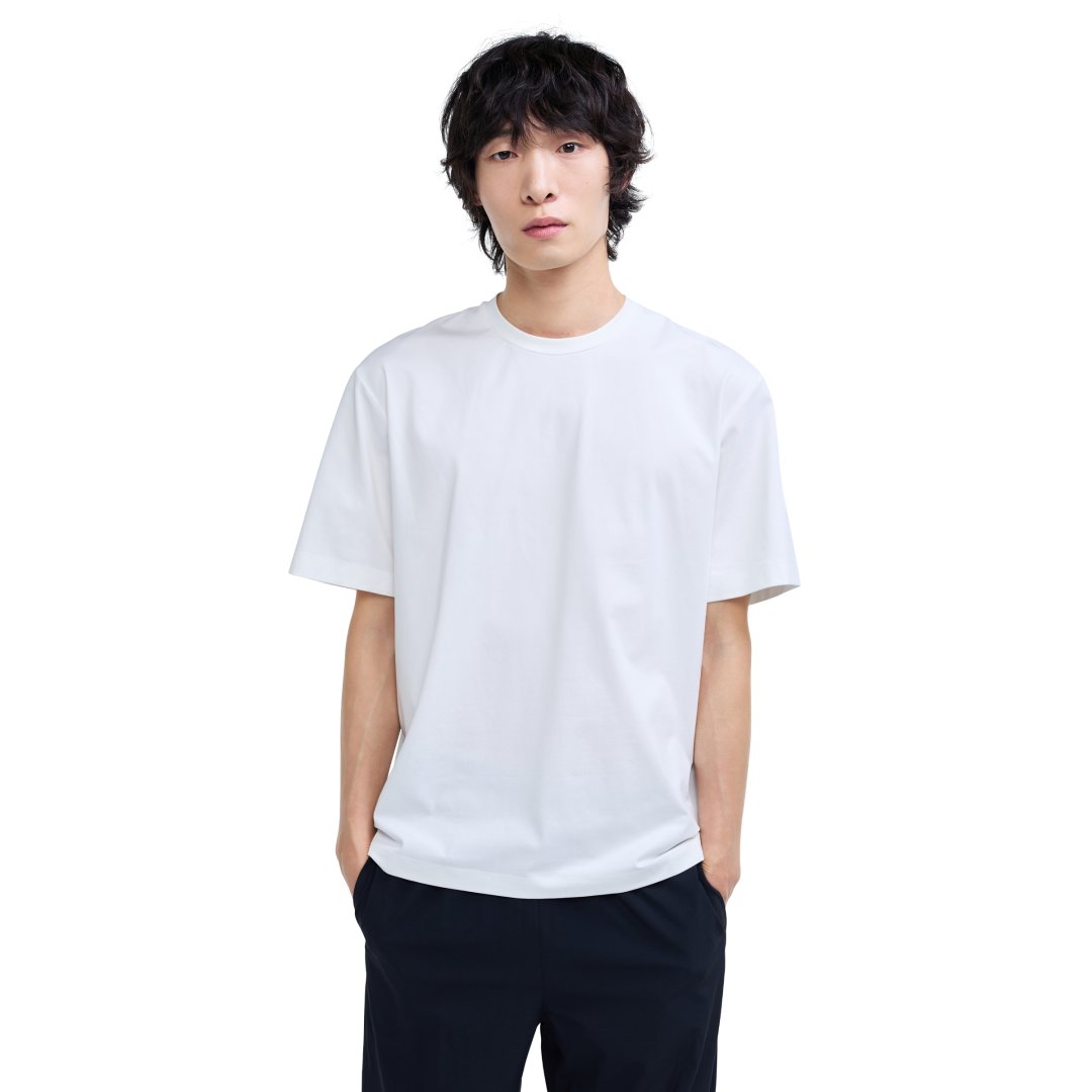 유니 에센셜 반팔 티셔츠