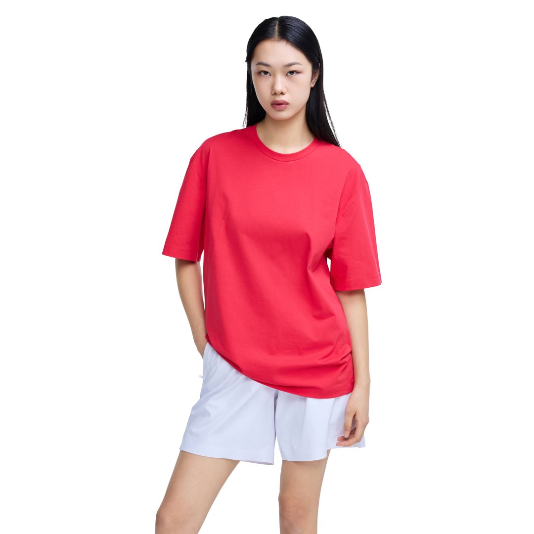 유니 에센셜 반팔 티셔츠