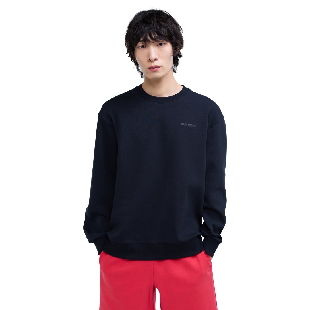 유니 테크플리스 베이직 스웨트셔츠