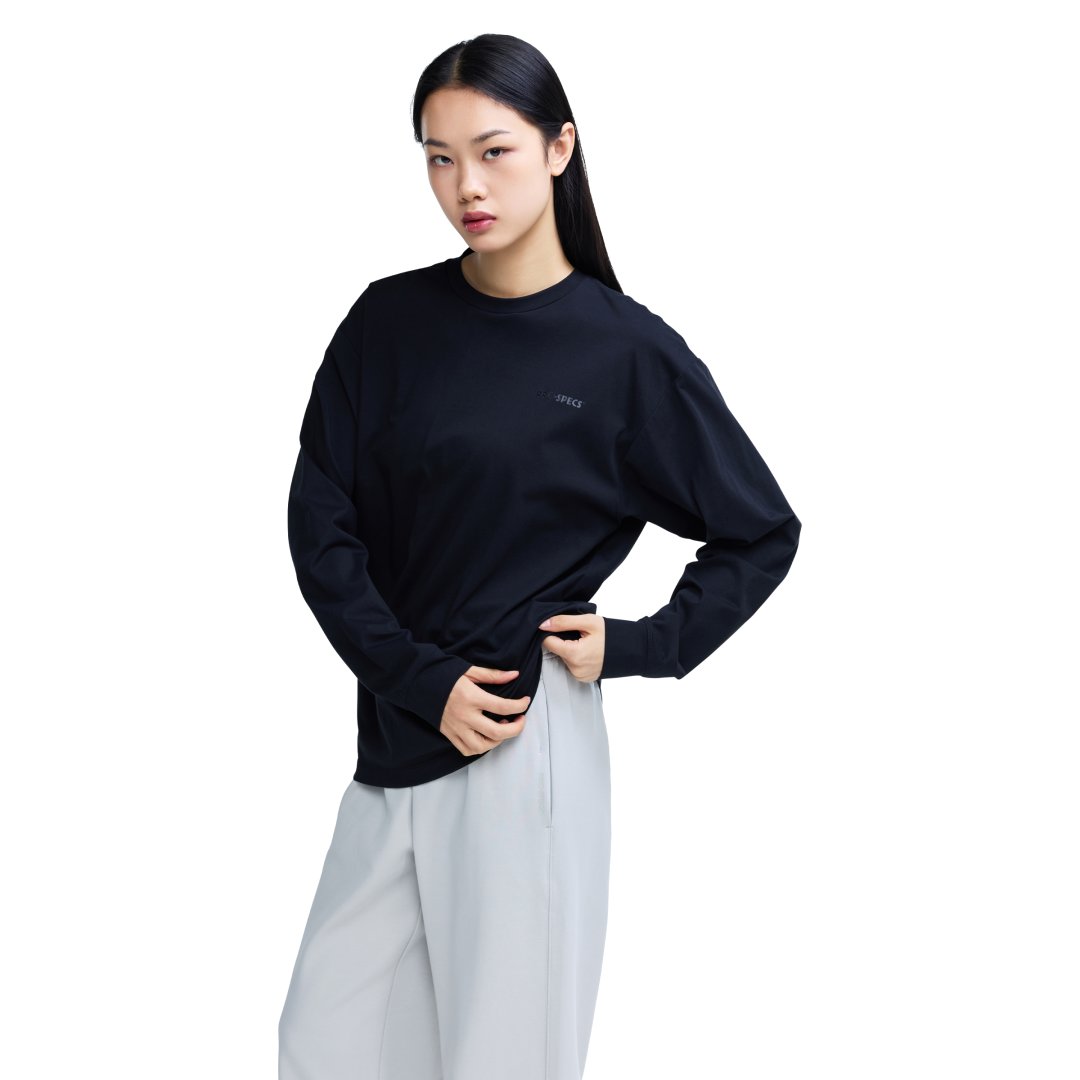 유니 에센셜 긴팔 티셔츠