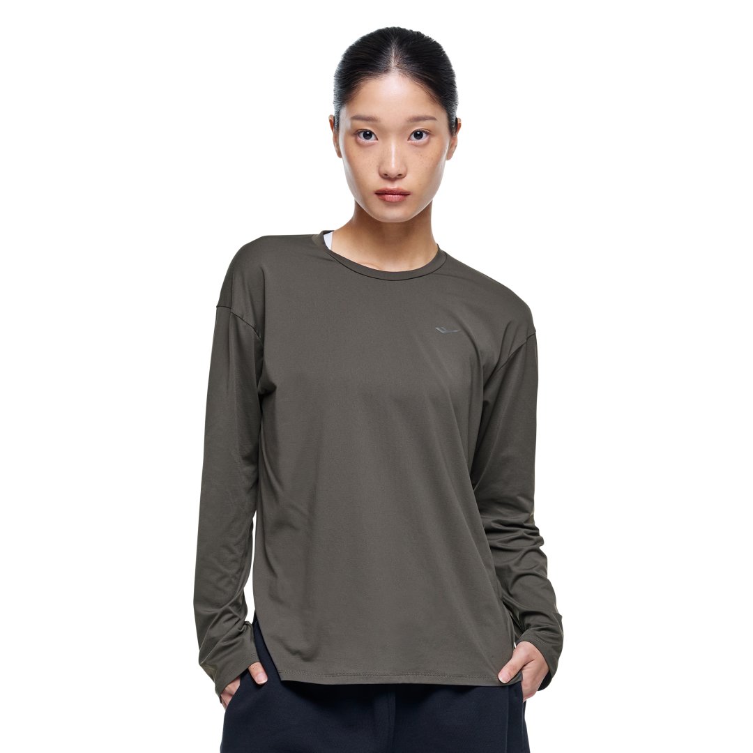 여성 시즌리스 커버업 긴팔 티셔츠