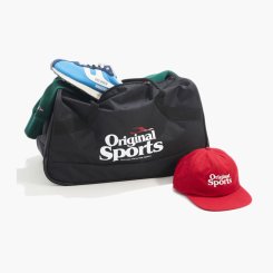 LOGO SPORTS DUFFLE BAG BLAK